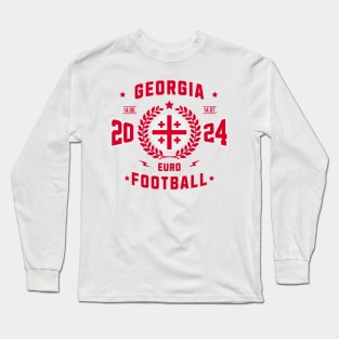 Georgia Euro Football Fan Gift Long Sleeve T-Shirt